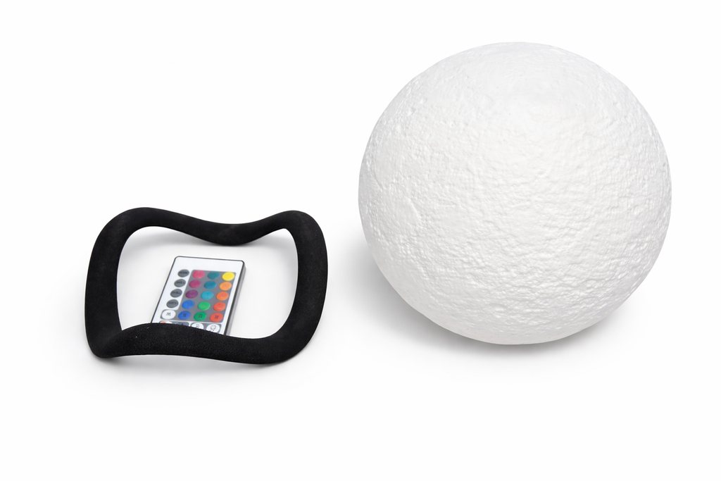 3D Moon Lamp - Realistic LED Night Light with Touch Control