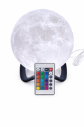 3D Moon Lamp - Realistic LED Night Light with Touch Control